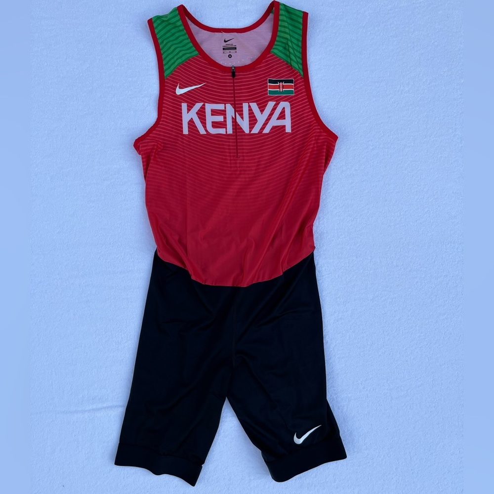 Nike pro Elite Kenya Olympic Track & Field Singlet speedsuit